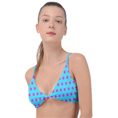 Background-polkadot 02 Knot Up Bikini Top by nate14shop