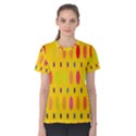 Banner-polkadot-yellow Women s Cotton Tee View1