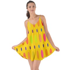 Banner-polkadot-yellow Love The Sun Cover Up by nate14shop