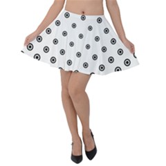 Circle Velvet Skater Skirt by nate14shop