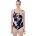 IM Fourth Dimension Black White 4 Cut Out Top Tankini Set View1