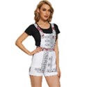 IM Fourth Dimension Black White 7 Short Overalls View3