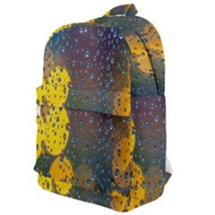  Raindrops Window Glass Classic Backpack by artworkshop