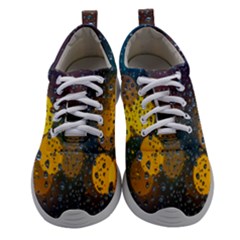  Raindrops Window Glass Athletic Shoes by artworkshop