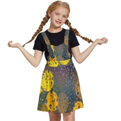  Raindrops Window Glass Kids  Apron Dress