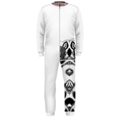 Im Fourth Dimension Black White 12 Onepiece Jumpsuit (men) by imanmulyana