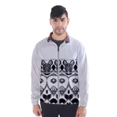 Im Fourth Dimension Black White 12 Men s Windbreaker by imanmulyana