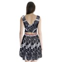 IM Fourth Dimension Black White 12 Split Back Mini Dress  View2