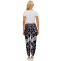 IM Fourth Dimension Black White 12 Cropped Drawstring Pants View4