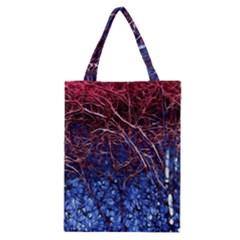 Autumn Fractal Forest Background Classic Tote Bag by Amaryn4rt