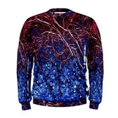 Autumn Fractal Forest Background Men s Sweatshirt by Amaryn4rt