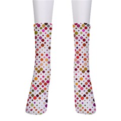 Colorful-polkadot Crew Socks by nate14shop