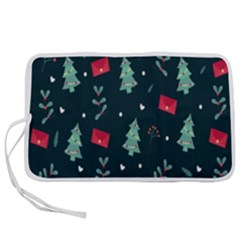 Christmas Pattern Design  Pen Storage Case (m) by artworkshop