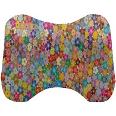 Floral-flower Head Support Cushion