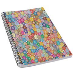 Floral-flower 5 5  X 8 5  Notebook by nate14shop