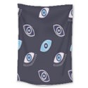 Eyes Evil Eye Blue Pattern Design Large Tapestry View1