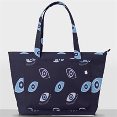 Eyes Evil Eye Blue Pattern Design Back Pocket Shoulder Bag  by artworkshop