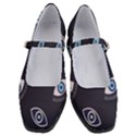 Eyes Evil Eye Blue Pattern Design Women s Mary Jane Shoes View1