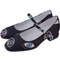 Eyes Evil Eye Blue Pattern Design Women s Mary Jane Shoes View2