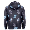 Eyes Evil Eye Blue Pattern Design Men s Zipper Hoodie View2