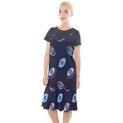 Eyes Evil Eye Blue Pattern Design Camis Fishtail Dress by artworkshop