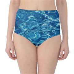  Surface Abstract  Classic High-waist Bikini Bottoms by artworkshop