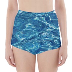  Surface Abstract  High-waisted Bikini Bottoms by artworkshop