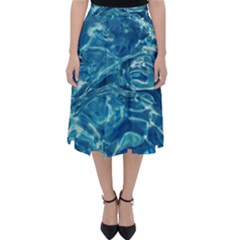  Surface Abstract  Classic Midi Skirt by artworkshop