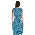  Surface Abstract  Sleeveless Chiffon Dress   View2