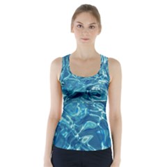  Surface Abstract  Racer Back Sports Top by artworkshop