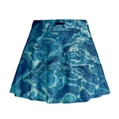  Surface Abstract  Mini Flare Skirt by artworkshop