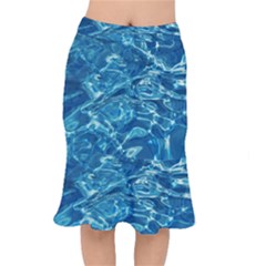  Surface Abstract  Short Mermaid Skirt by artworkshop