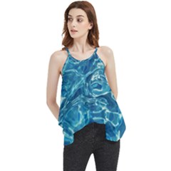  Surface Abstract  Flowy Camisole Tank Top by artworkshop