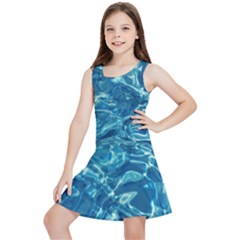  Surface Abstract  Kids  Lightweight Sleeveless Dress by artworkshop