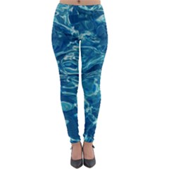  Surface Abstract  Lightweight Velour Leggings by artworkshop