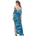  Surface Abstract  Maxi Chiffon Cover Up Dress View2