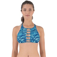  Surface Abstract  Perfectly Cut Out Bikini Top by artworkshop