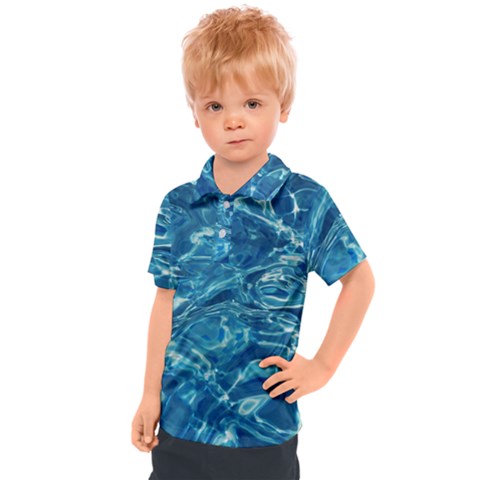  Surface Abstract  Kids  Polo Tee by artworkshop