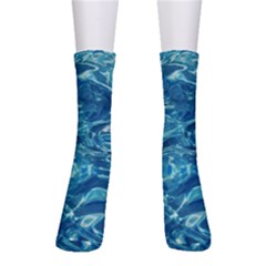  Surface Abstract  Crew Socks by artworkshop