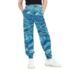  Surface Abstract  Kids  Elastic Waist Pants by artworkshop