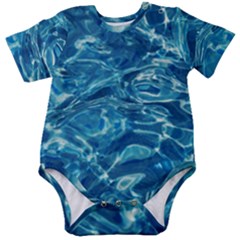  Surface Abstract  Baby Short Sleeve Onesie Bodysuit by artworkshop