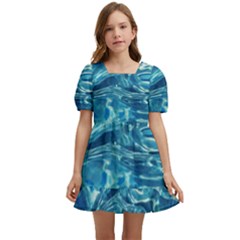  Surface Abstract  Kids  Short Sleeve Dolly Dress by artworkshop