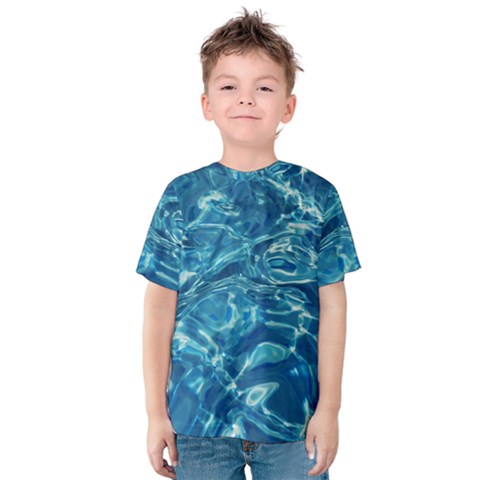 Surface Abstract  Kids  Cotton Tee by artworkshop