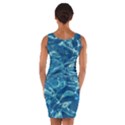 Surface Abstract  Wrap Front Bodycon Dress View2