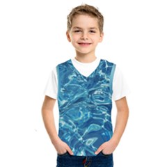 Surface Abstract  Kids  Basketball Tank Top by artworkshop