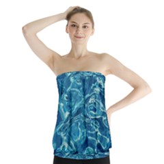 Surface Abstract  Strapless Top by artworkshop