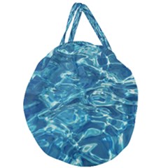 Surface Abstract  Giant Round Zipper Tote by artworkshop