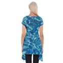 Surface Abstract  Short Sleeve Side Drop Tunic View2