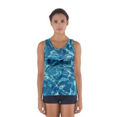 Surface Abstract  Sport Tank Top  by artworkshop