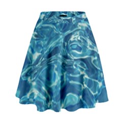 Surface Abstract  High Waist Skirt by artworkshop